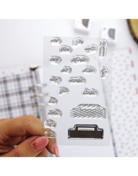 Tab clear stamps set | Alúa Cid