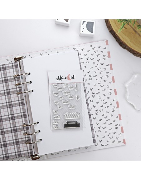 Tab clear stamps set | Alúa Cid