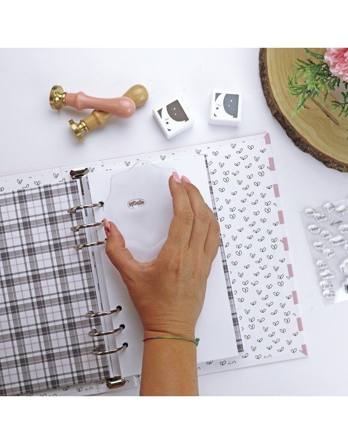 Tab clear stamps set | Alúa Cid