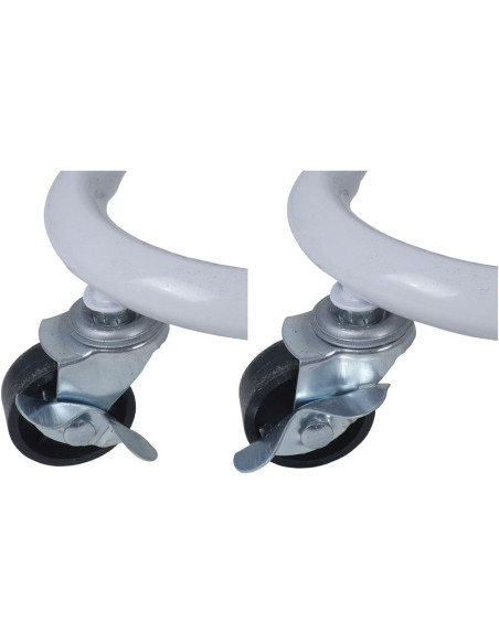 White metal trolley, Alúa Cid