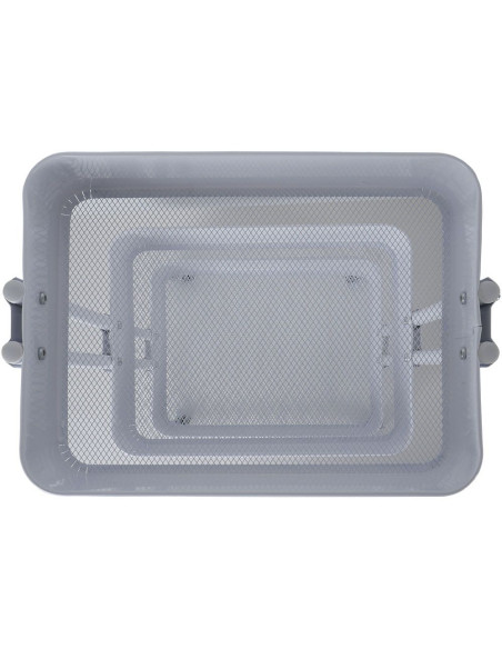 White metal trolley, Alúa Cid