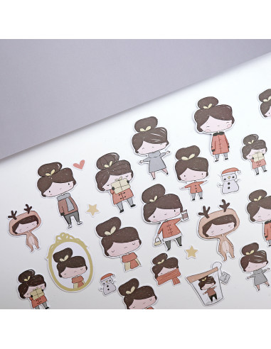 Ari Aridad die-cuts set | Alúa Cid