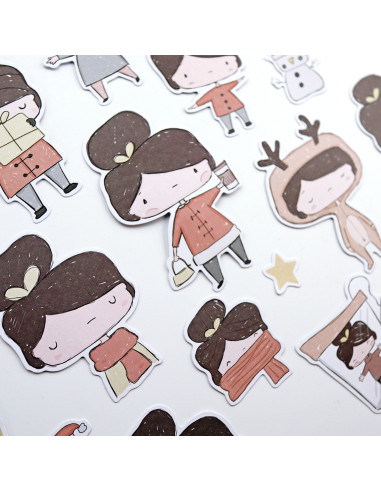 Ari Aridad die-cuts set | Alúa Cid