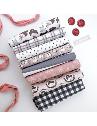 5m Frío printed fabric | Aridad by...