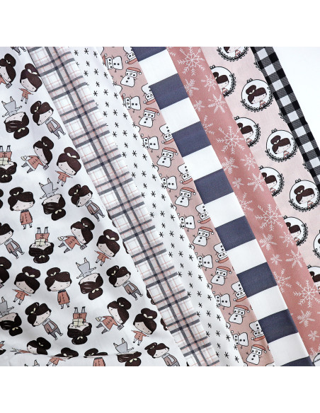 5m Vichy printed fabric | Aridad by Alúa Cid
