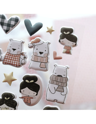 Aridad Puffy stickers | Aridad collection Aridad Puffy stickers | Aridad collection