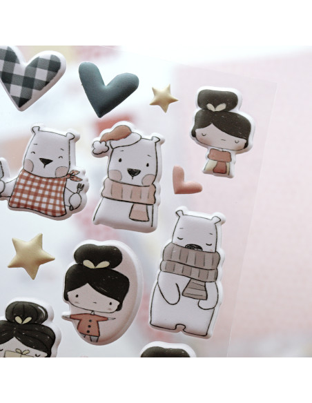 Aridad Puffy stickers | Aridad collection