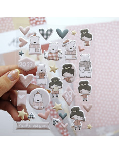 Aridad Puffy stickers | Aridad collection 2