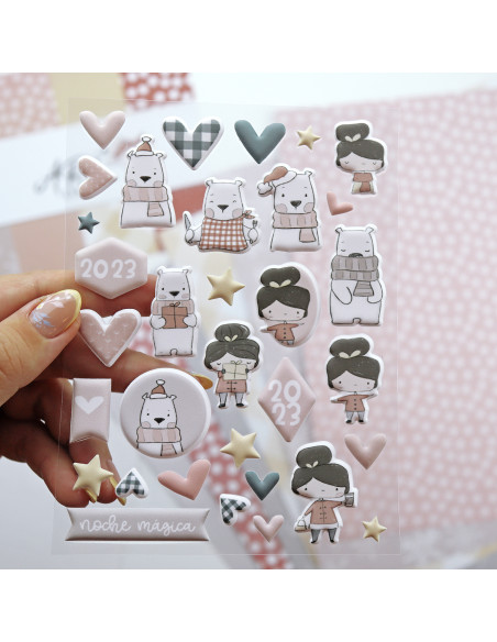 Aridad Puffy stickers | Aridad collection