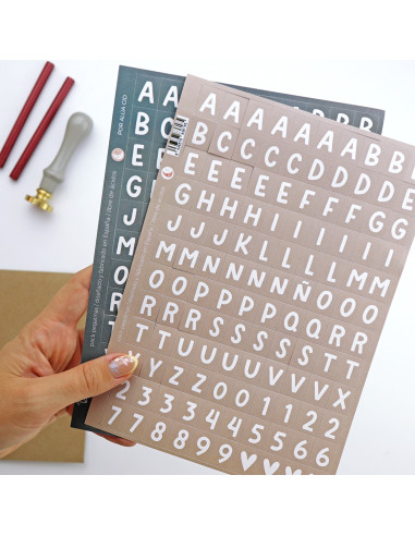 Aridad Alphabet Sticker set | Aridad collection