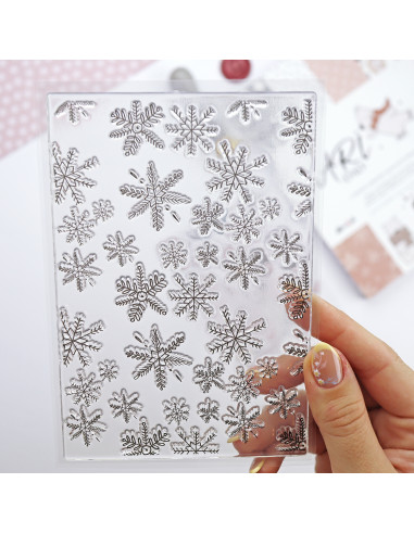 Copos background stamp | Aridad collection Copos background stamp | Aridad collection