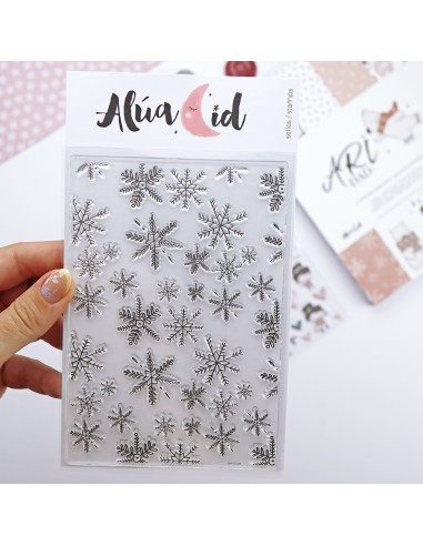 Copos background stamp | Aridad collection