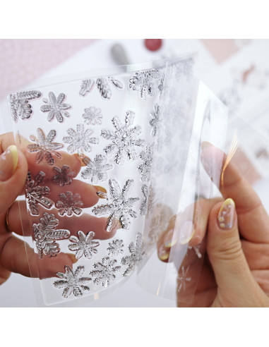 Copos background stamp | Aridad collection Copos background stamp | Aridad collection