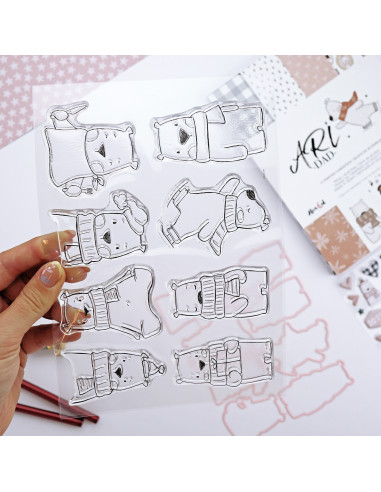 'Dad' clear stamps set | Aridad collection