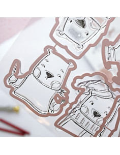 'Dad' Stamp & Die set | Aridad collection 2