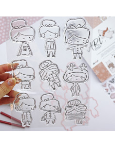 'Ari' clear stamps set | Aridad collection
