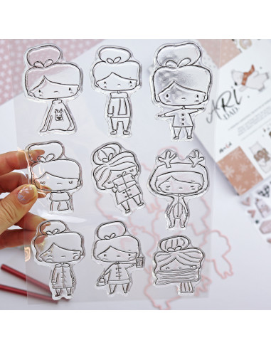 'Ari' clear stamps set | Aridad collection