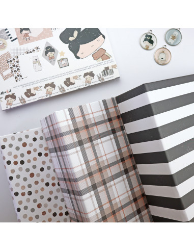 6x8" binder Cuadros | Aridad collection 6x8" binder Cuadros | Aridad collection