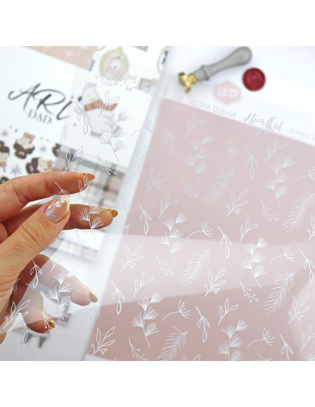 'Ramitas Aridad' printed acetate | Aridad collection