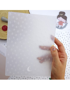 Estrellas Aridad embossing folder | Aridad collection 2