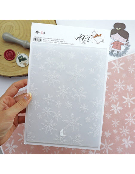 Copos Aridad embossing folder | Aridad collection