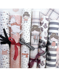 Lunares binding fabric sheet | Aridad collection by Alúa Cid 2