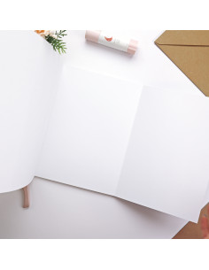 ComuniCard' A5 card pad with cleft 2