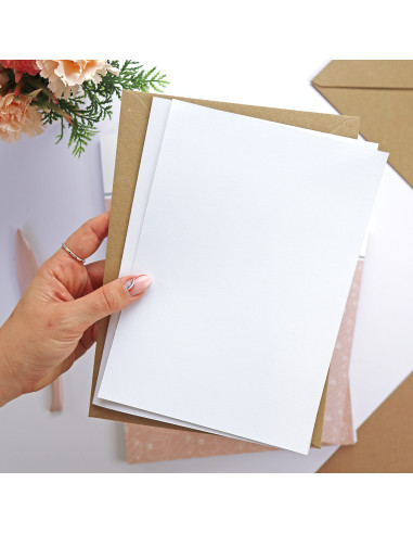 ComuniCard' A5 card pad with cleft ComuniCard' A5 card pad with cleft