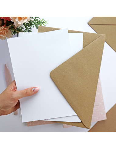 ComuniCard' A5 card pad with cleft ComuniCard' A5 card pad with cleft