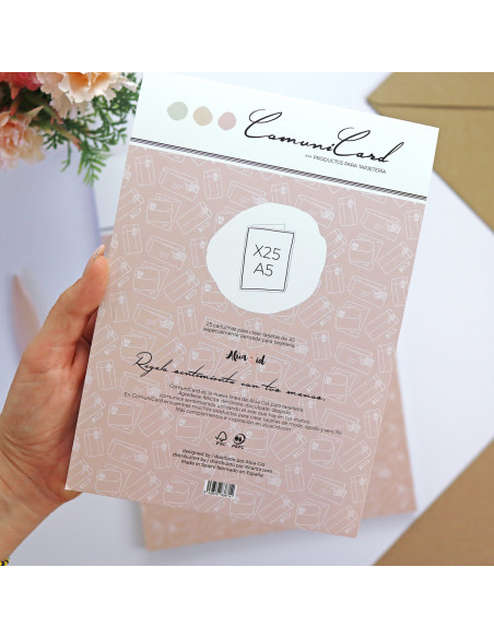 'ComuniCard' A5 card pad