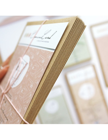 Set of 12 C5 kraft envelopes