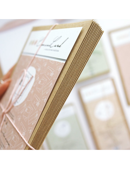 Set of 12 C5 kraft envelopes