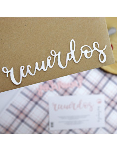 Recuerdos XL Die | Alúa Cid