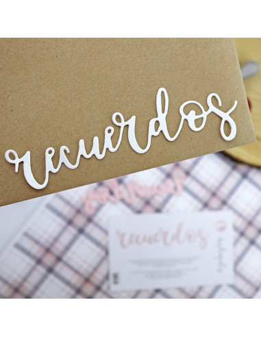 Recuerdos XL Die | Alúa Cid