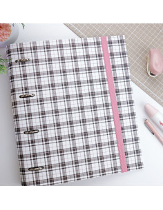 A4 file Folder 'Retro checkered'