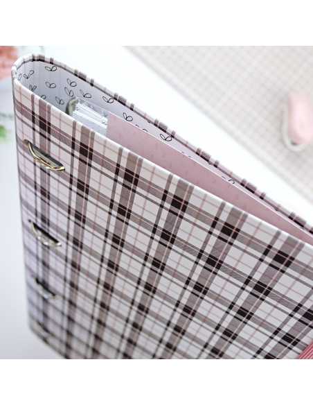 A4 file Folder 'Retro checkered'