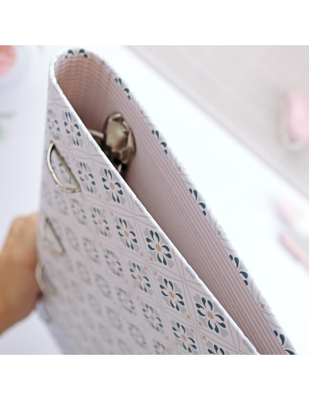 A4 file Folder 'Retro tile'