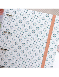 A4 file Folder 'Retro tile' 2