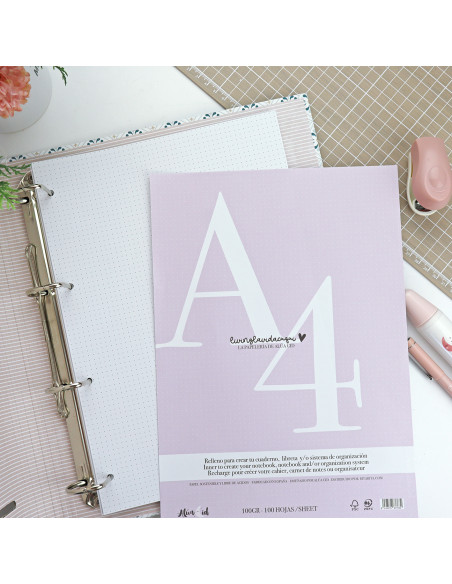 A4 file Folder 'Retro tile'