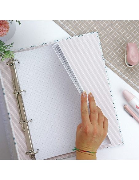 A4 file Folder 'Retro tile'