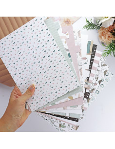 Set of 12 dividers A5 Libertad by Alúa Cid 2