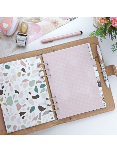 Set of 12 dividers A5 Libertad by Alúa Cid