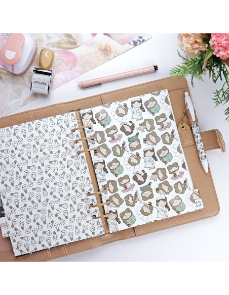 Set of 12 dividers, 'Libertad'