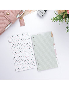 Set of 12 PERSONAL dividers, 'Libertad' 2