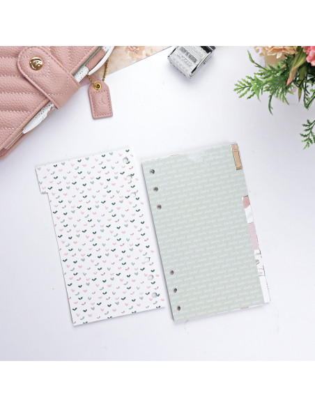 Set of 12 PERSONAL dividers, 'Libertad'