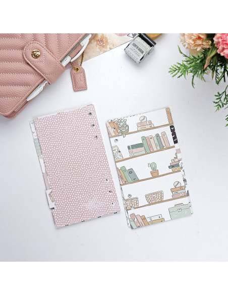 Set of 12 PERSONAL dividers, 'Libertad'