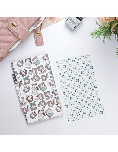 Set of 12 PERSONAL dividers, 'Libertad'