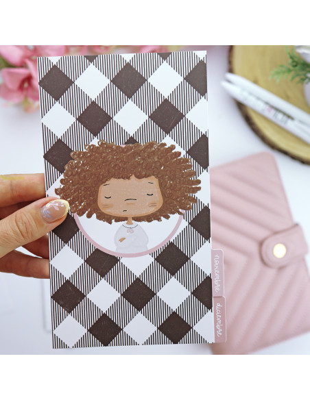 Set of 12 PERSONAL dividers, 'Hasta la concha'