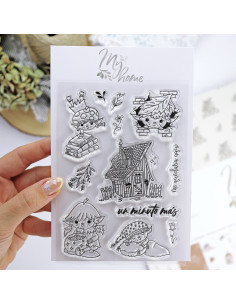 Un minuto más clear stamps set | Mamen Montero