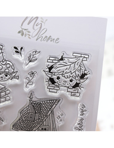 Un minuto más clear stamps set | Mamen Montero